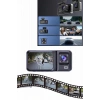 Nevamel DVR Araç İçi Kamera Ön ve İç Kamera 2 İnç Ekranlı Çift Kamera