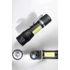 Nevamel® El Feneri Led USB Şarjlı Zoom Mini Led Işık Acil Durum Feneri