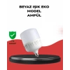 Nevamel® Enerji Tasarruflu Şarjlı LED Ampul 30W Beyaz Işık