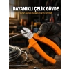 Nevamel® Ergonomik Saplı Hassas Kesim Sunan Dövme Çelik Yan Keski