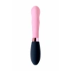 Nevamel® Eromantica Ornellada 3Ü 1 Arada Masaj Aleti, Pembe, Silikon, 21,5 Cm