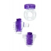Nevamel® Eromantica Set No.1 Vibratör Seti, Silikon, Transparan, 3 Adet