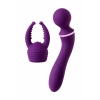 Nevamel® Eromantica Uma Çok Fonksiyonlu Vibratör, Silikon, Mor, 20 Cm