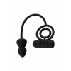 Nevamel® Erotist Ekstra Stimülasyonlu Anal Plug, Silikon, Siyah