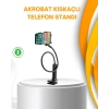 Nevamel® Esnek Gövdeli Mandallı Masaüstü Telefon Tutucu