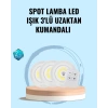 Nevamel Ev Ofis Kamp İçin Uygun Uzaktan Kumandalı Yapışkanlı Kablosuz Led Spot Lambalar