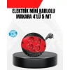 Nevamel® Ev ve Ofis İçin 5 Metre Kablolu 4 Priz Makarası