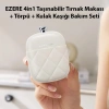 Nevamel EZERE 4in1 Taşınabilir Tırnak Makası + Törpü + Kulak Kaşığı Bakım Seti-(5775)