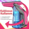 Nevamel® Ezere ClearView Şarjlı Cam Temizleyici Silme Makinesi Mikrofiber Başlıklı-(5775)