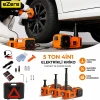 Nevamel® EZERE PowerLift Pro 5 Ton Çok Fonksiyonlu Elektrikli Hidrolik Kriko Lift Kaldırma / Kompresör / Bijon Sökme / LED Işık-(5775)