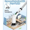 Nevamel® EZERE SpinPro 9-in-1 Teleskopik Şarjlı Dijital Temizlik Fırçası-(5775)