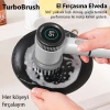 Nevamel EZERE TurboBrush 5 Başlıklı Elektrikli Temizlik Fırçası-(5775)