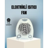 Nevamel Fanlı Elektrikli Isıtıcı – 3 Kademeli Isı Ayarı ve Güvenli Kullanım