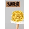 Nevamel® Fişli 10 Metre Günışığı Led Işık 3 Aydınlatma Modlu Dekoratif Ortam Aydınlatması