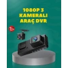 Nevamel Full HD 1080P Araç Kamerası | Gece Görüşlü Döngü Kayıt ve Geri Görüş