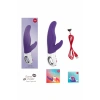 Nevamel® Fun Factory Lady Bi̇ Vibratör, Silikon, Mor, 22 Cm