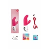 Nevamel® Fun Factory Mi̇ss Bi̇ Vibratör, Silikon, Pembe, 17 Cm