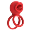 Nevamel® G-Noktası Uyarımlı Dönen (Swing) Haraketli Dilli Titreşimli Penis Halkası – Çift Yönlü Zevk