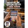 Nevamel® Game Box Mini 500 Adet Retro Oyun Taşınabilir Oyun Konsolu Yeni Nesil