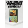 Nevamel Game Box Oyun Konsolu 500 Retro Oyunlu Mini Taşınabilir 3 İnç