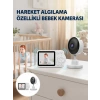 Nevamel® Gece Görüşlü Bebek Kamerası Ninni ve Alarm Özellikli Yeni Nesil