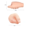 Nevamel® Gerçekçi Et Dokusunda El Şeklinde Hand Job Masturbatör