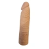 Nevamel® Gerçekçi Et Dokusunda Melez Penis Kılıfı - 17 Cm