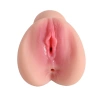 Nevamel® Gerçekçi Suni Vajinal Anal Çift Girişli Mastürbatör 18Cm 500Gr