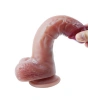 Nevamel® Gerçekçi Tasarımlı Vakum Tabanlı Silikon Dildo 21 Cm