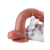 Nevamel® Gerçekçi Tasarımlı Vakum Tabanlı Silikon Dildo 21,6 Cm