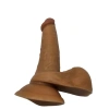 Nevamel® Gerçekçi Testisli Melez Dildo 18 Cm