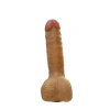 Nevamel® Gerçekçi Testisli Vantuzlu Melez Dildo 16.5Cm