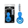 Nevamel® Get Lock The Tongue-Blue Titreşimli Dilli Penis Halkası