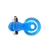 Nevamel® Get Lock The Tongue-Blue Titreşimli Dilli Penis Halkası