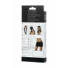 Nevamel® Glossy Camren Deri Mini Etek,Wetlook , Siyah, M