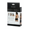 Nevamel® Glossy Juli̇e Kırmızı Bağcıklı Deri Elbise, Wetlook, Siyah, M
