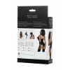 Nevamel® Glossy Katheri̇n Deri Bodysuit Jartiyer, Wetlook, Bağcıklı, Siyah, Xl