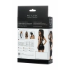 Nevamel® Glossy Mi̇chelle Deri Elbise, Perçinli, Wetlook , Siyah, S