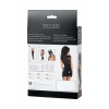 Nevamel® Glossy Parlak Lulu Elbise Wetlook Malzemeden, Siyah, L