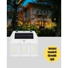 Nevamel Güneş Enerjili Bahçe ve Duvar Aydınlatma – BK-618-3 LED Lamba