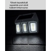 Nevamel Güneş Enerjili Bahçe ve Duvar Aydınlatma – BK-618-3 LED Lamba