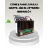 Nevamel® Güneş Enerjili Taşınabilir Hoparlör KTF-1428 Bluetooth Radyo USB SD Kart Destekli