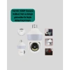 Nevamel® Hareket Algılamalı 360° Wi-Fi Akıllı Ampül Kamera