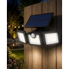 Nevamel® Hareket Sensörlü Solar Bahçe Lambası Güçlü LED Duvar Projektörü
