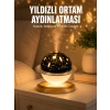 Nevamel® Hava Nemlendirici Led Işıklı Gece Lambası Yıldız Görünümlü Renk Değiştiren