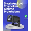 Nevamel HDMI USB ve Kulaklık Girişli Çoklu Bağlantı Seçenekli Projektör