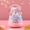 Nevamel Hello Kitty İçi Dönmeli Püskürtmeli Işıklı Müzikli Kar Küresi Büyük Boy Model 2