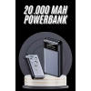 Nevamel Hızlı Şarj Özellikli 20.000 Mah Dijital Göstergeli USB Girişli Android ve İOS Uyumlu Powerbank