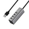 Nevamel HOCO HB1 80cm Kablolu 4 Portlu USB Çoğaltıcı HUB Adaptör-(5775)
