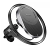 Nevamel HOCO HW12 Kablosuz Şarjlı Araç İçi Havalandırma Manyetik Telefon Tutucu-(5775)